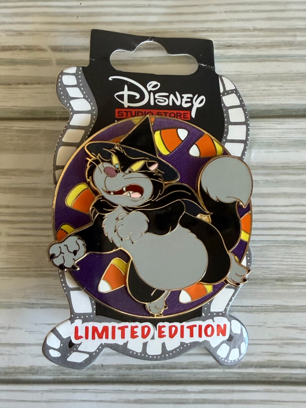🎃DSSH Lucifer Candy Corn Halloween Enamel Trading Pin